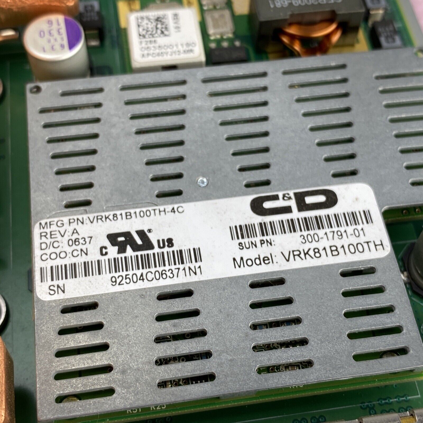 Sun Memory Module For X4600 M2 Server 541-1835-02 2.6GHz Opteron 8218 Dual Core