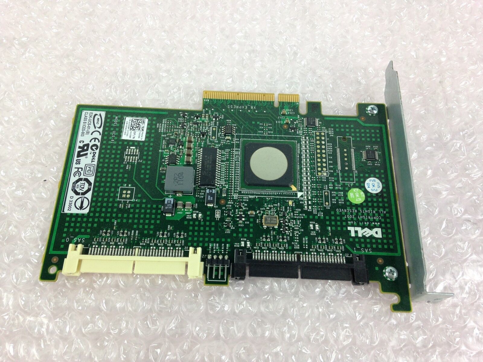 Dell RAID-Controller PERC S300 2CH SAS 3G PCI-E - U558P 0U555P Dell Servers