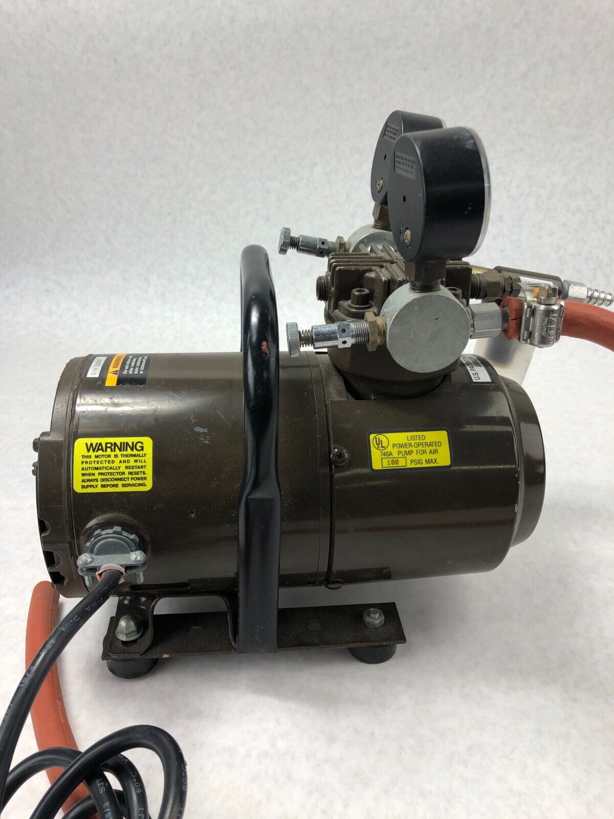 Gelman Instrument Co. Little Giant 13154 Pressure Vacuum Pump Emerson SA55NX