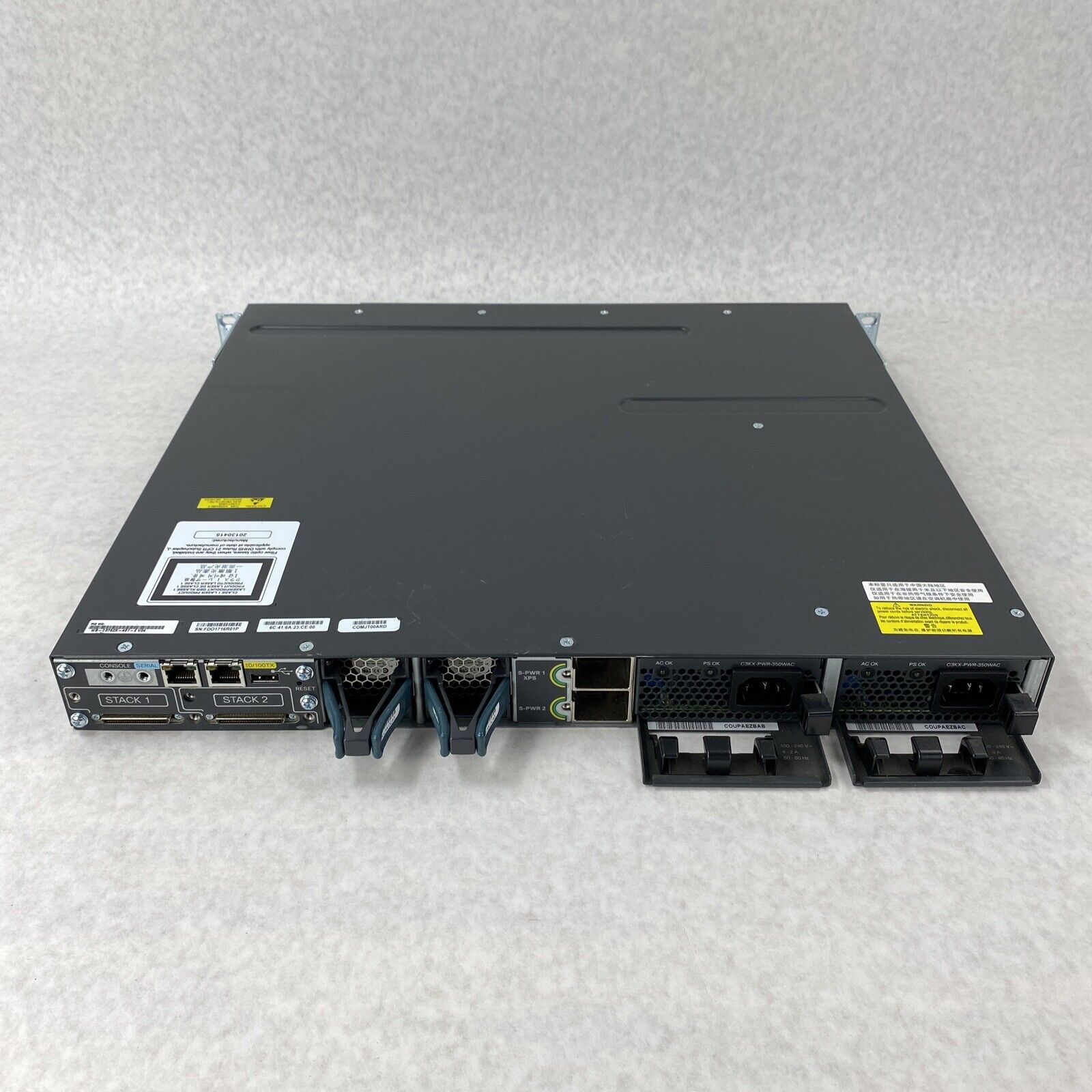 Cisco WS-C3750X-48T-E V04 Catalyst 3750 X-Series 48-Port Gigabit Ethernet Switch