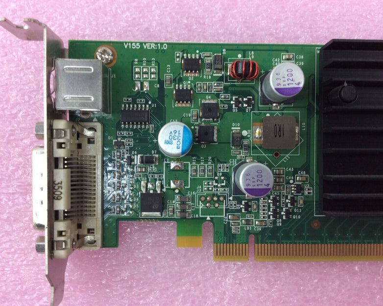 Lot of ( 2 ) NVIDIA GeForce 9300 GE P805 PCI-e DMS-59 256MB Video Card GPU