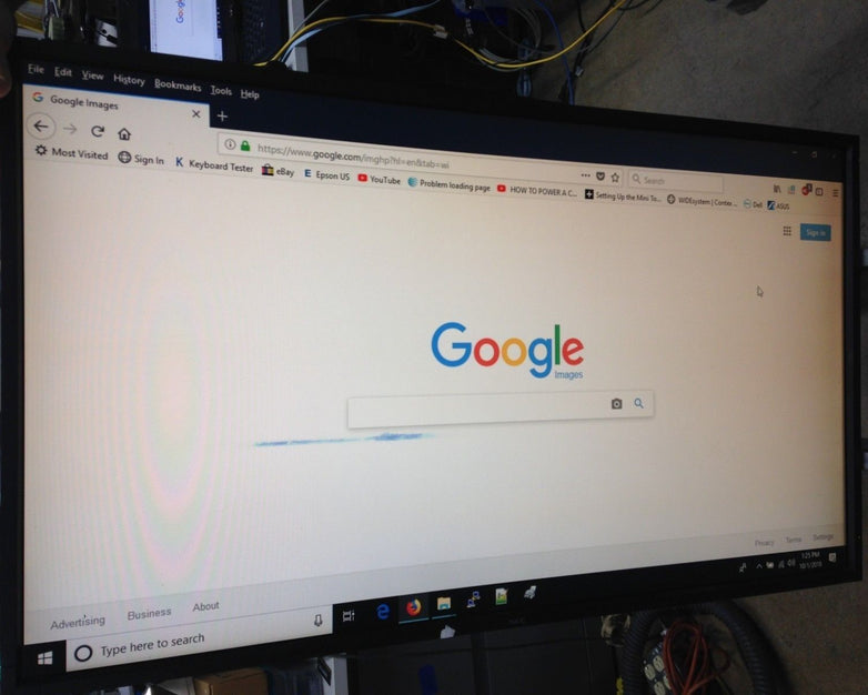 NEC P461 46" LCD Monitor, DVI-Digital, HDMI, Serial, RGB, S Video, VGA, Grade C