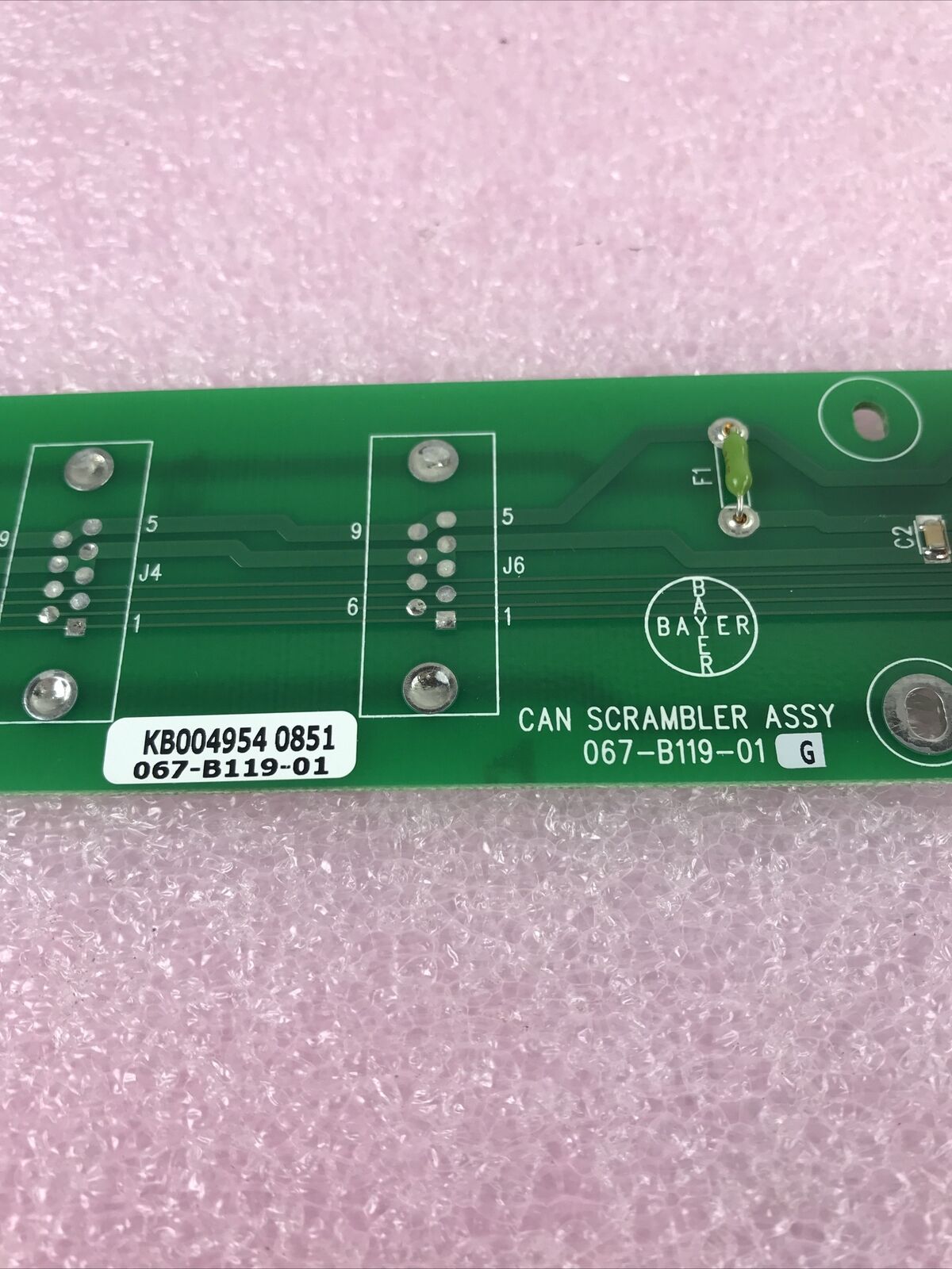 Siemens Bayer 067-B119-01 - Can Scrambler Assy. - 067-0489-01