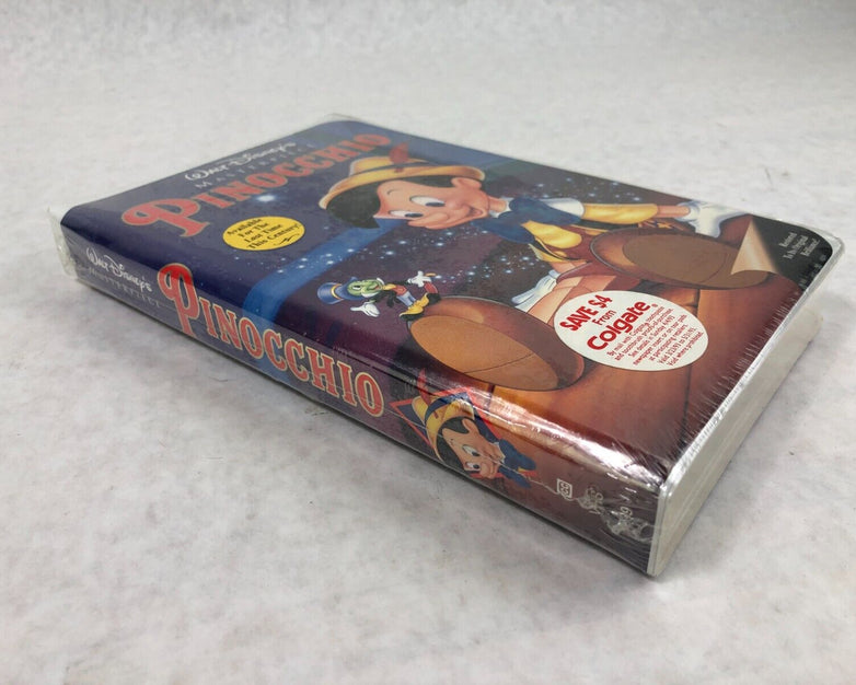 Walt Disney Pinocchio VHS Masterpiece #239 Sealed New