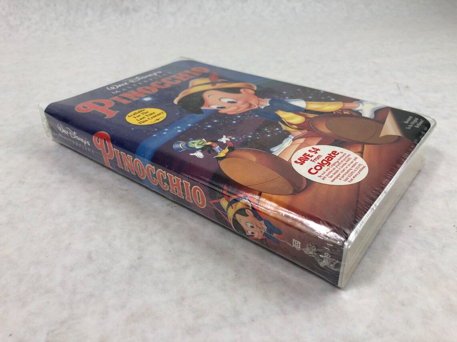 Walt Disney Pinocchio VHS Masterpiece #239 Sealed New
