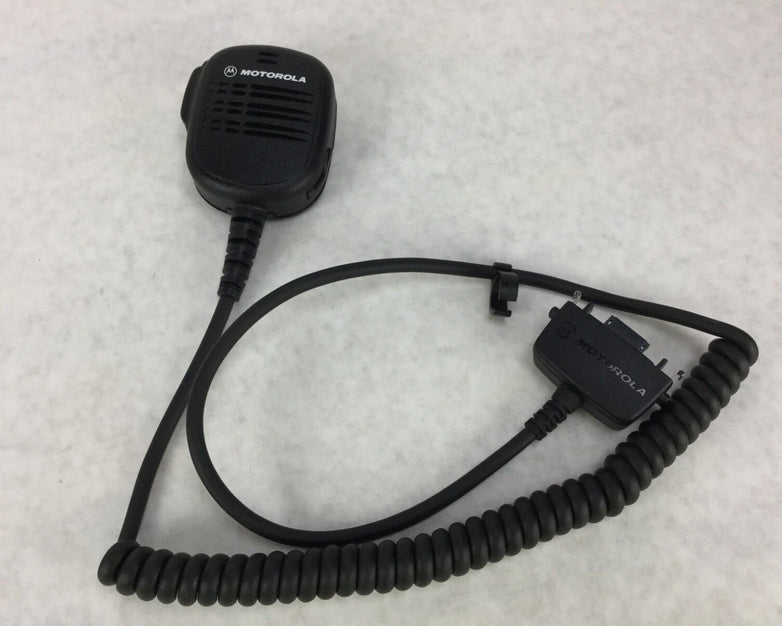 Genuine Motorola FLN2800B Push To Talk Microphone,  No Back Clip