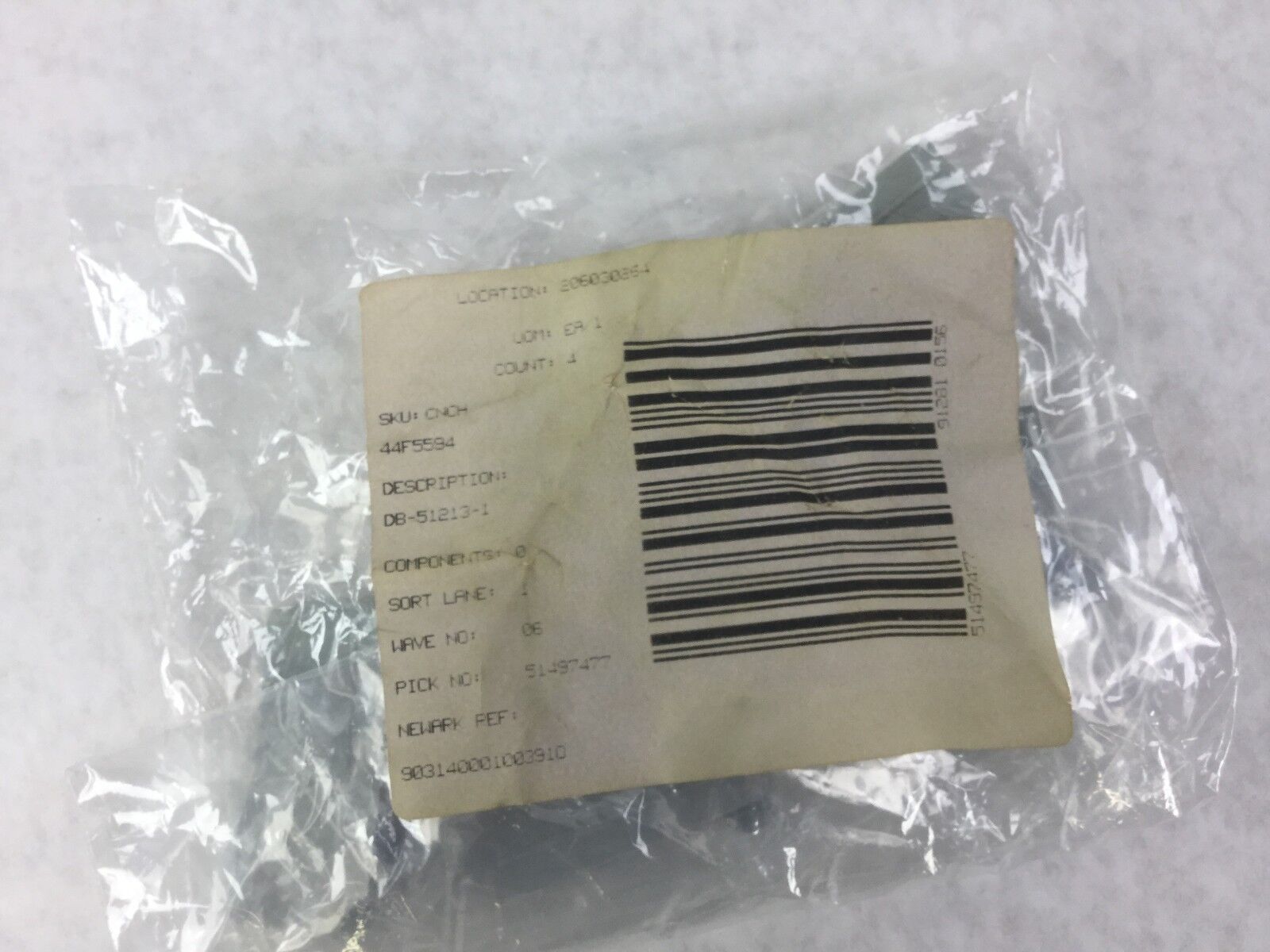 CINCH CONNECTOR DUST CAP COVERS DB-51213-1, Lot of 4