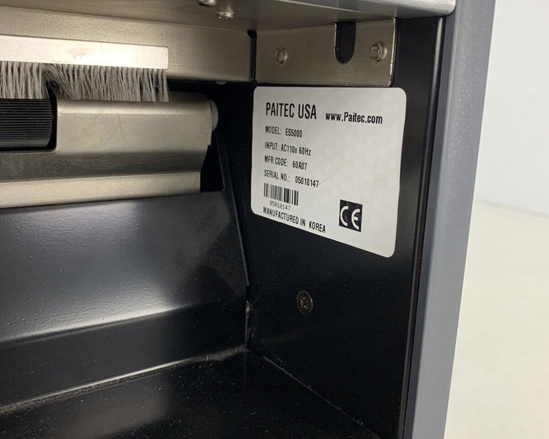Paitec ES5000 Document Folder for Parts and Repair