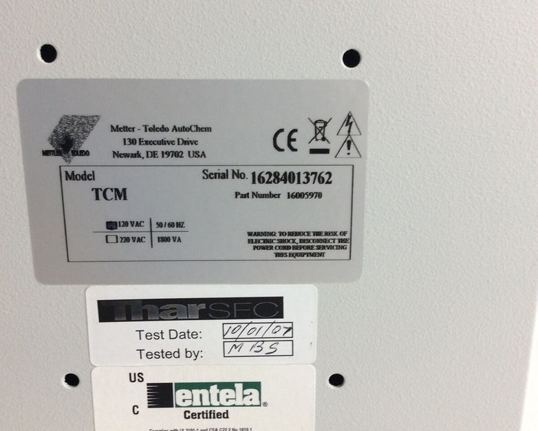 Mettler Toledo AutoChem TCM - 16005970