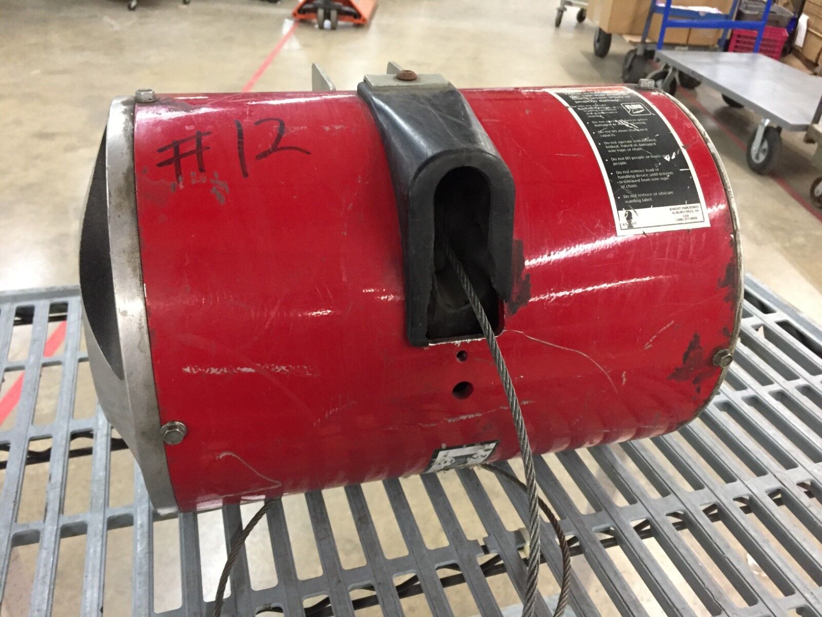 Knight Air Balancer KBA150-076 150LB Capacity At 100 PSI (12200), Untested
