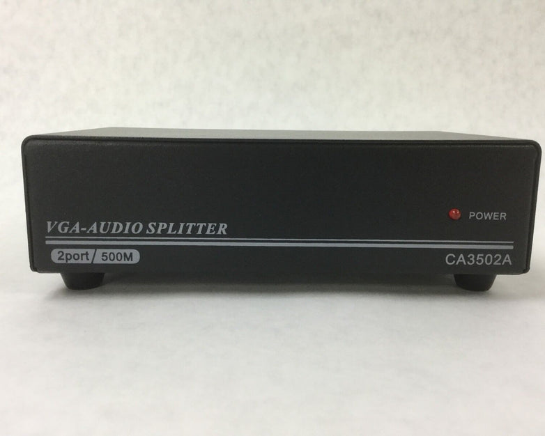 VGA-Audio Splitter, CA3502A, Includes Power Supply