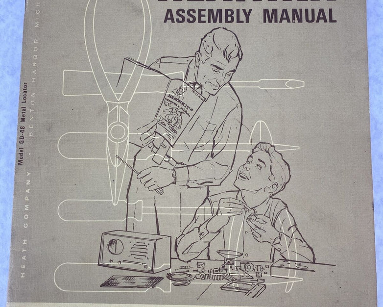 Heathkit GD-48 Metal Locator Assembly Manual 1969 595-984-09