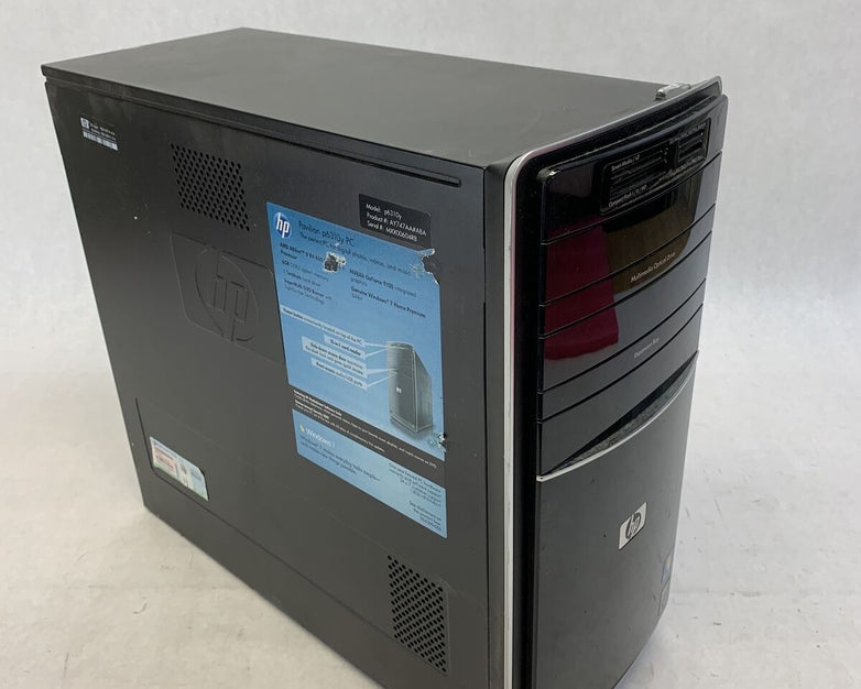 HP Pavilion P610y MT AMD Athlon 2 x4 630 2.8GHz 4GB RAM No HDD No OS