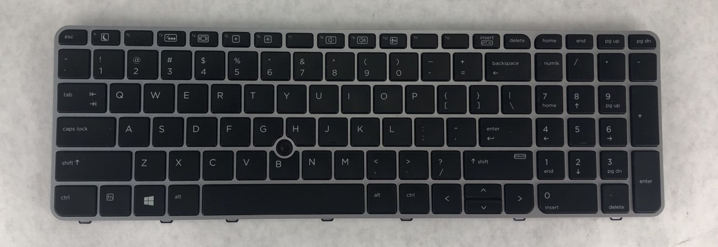 HP 819899-001 Genuine OEM EliteBook 850 G3 US Backlit Keyboard