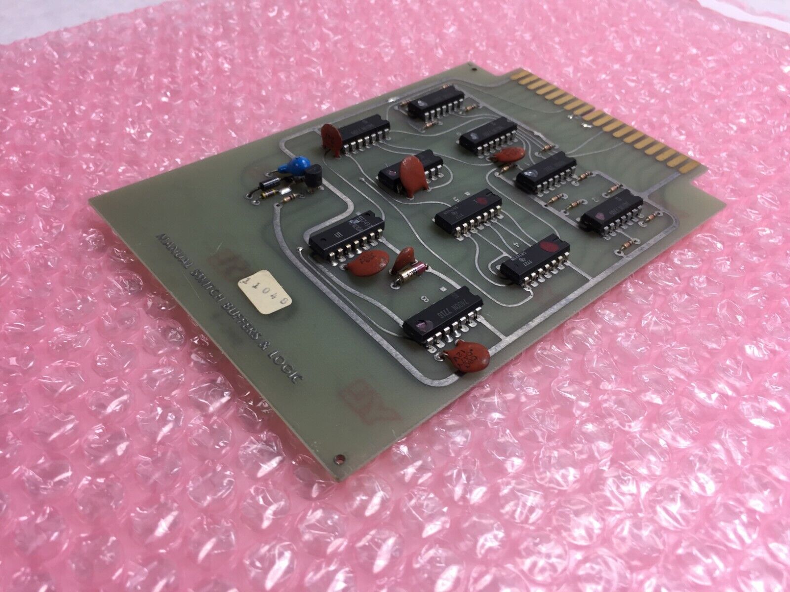 MSI Manual Switch Buffers & Logic 11048 Assy No 24866 DPC-P Card