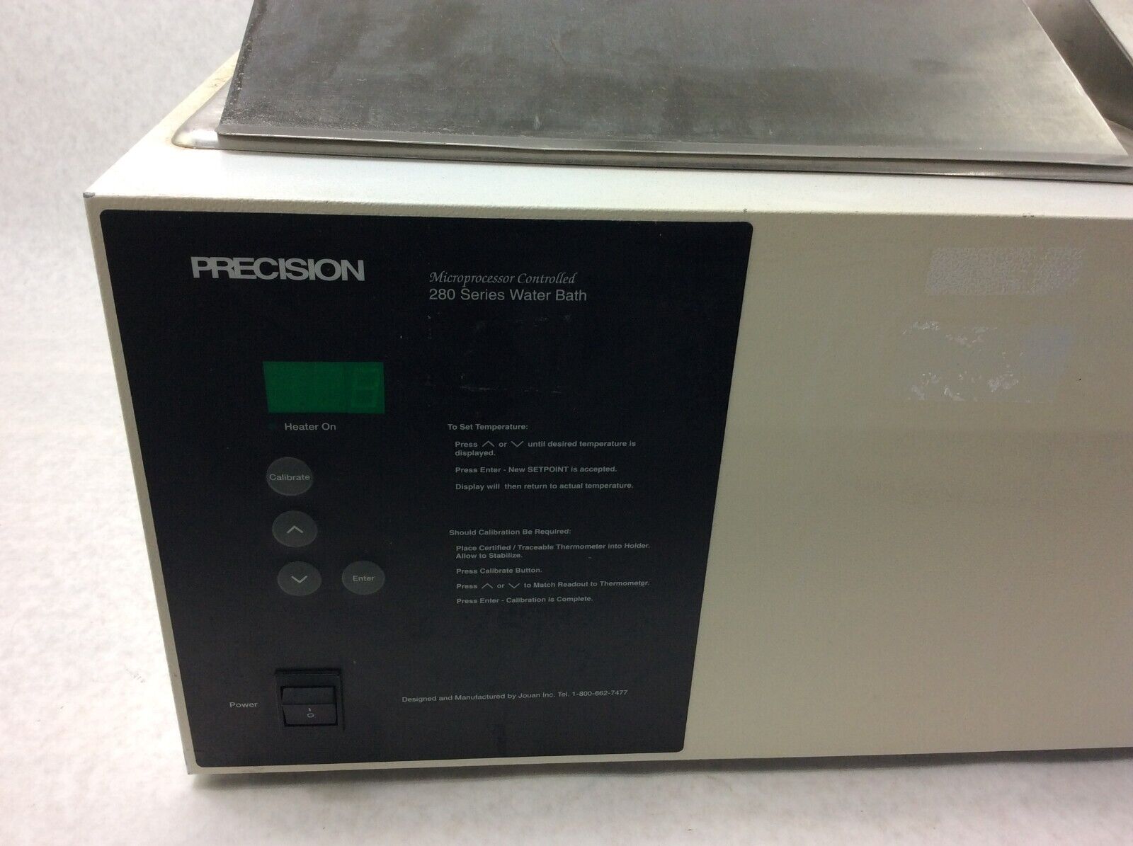 Precision Scientific 280 Series 288 51220058 Dual Bin Water Bath