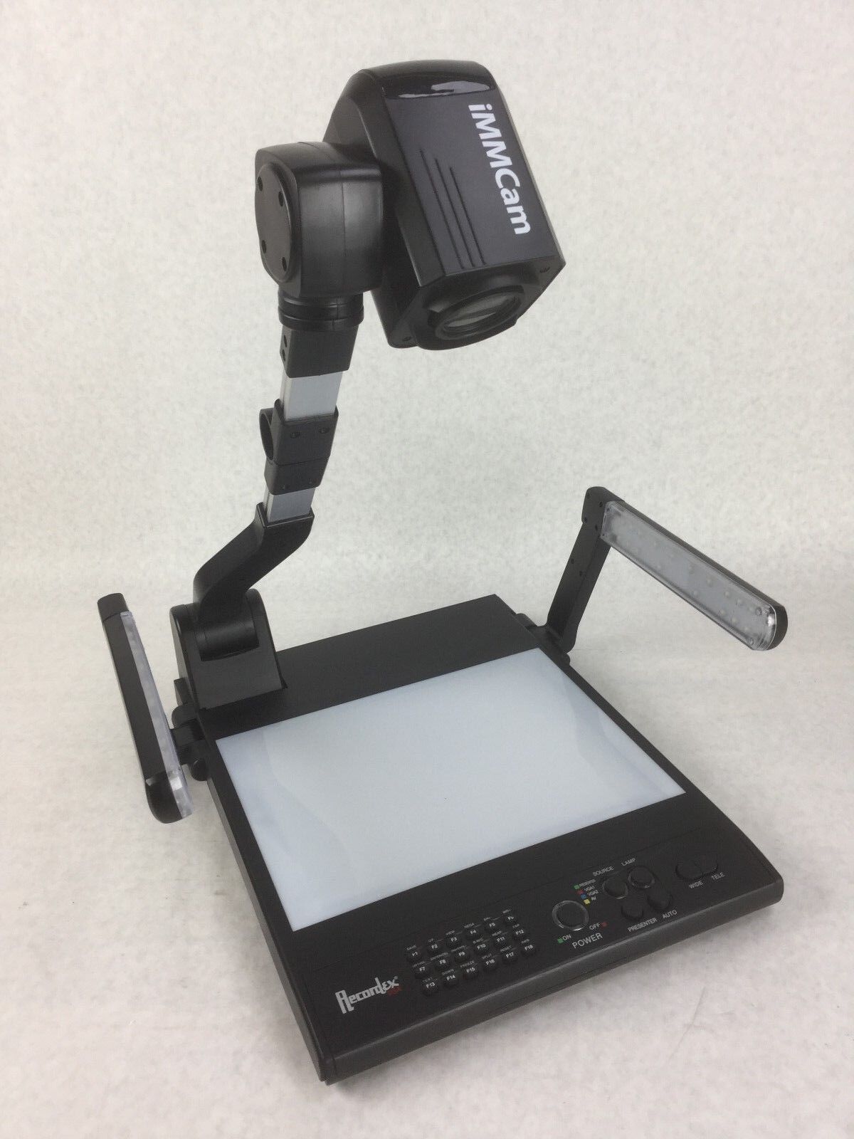 RECORDEX LBX-500 IMMCAM DESKTOP DOCUMENT CAMERA, Works