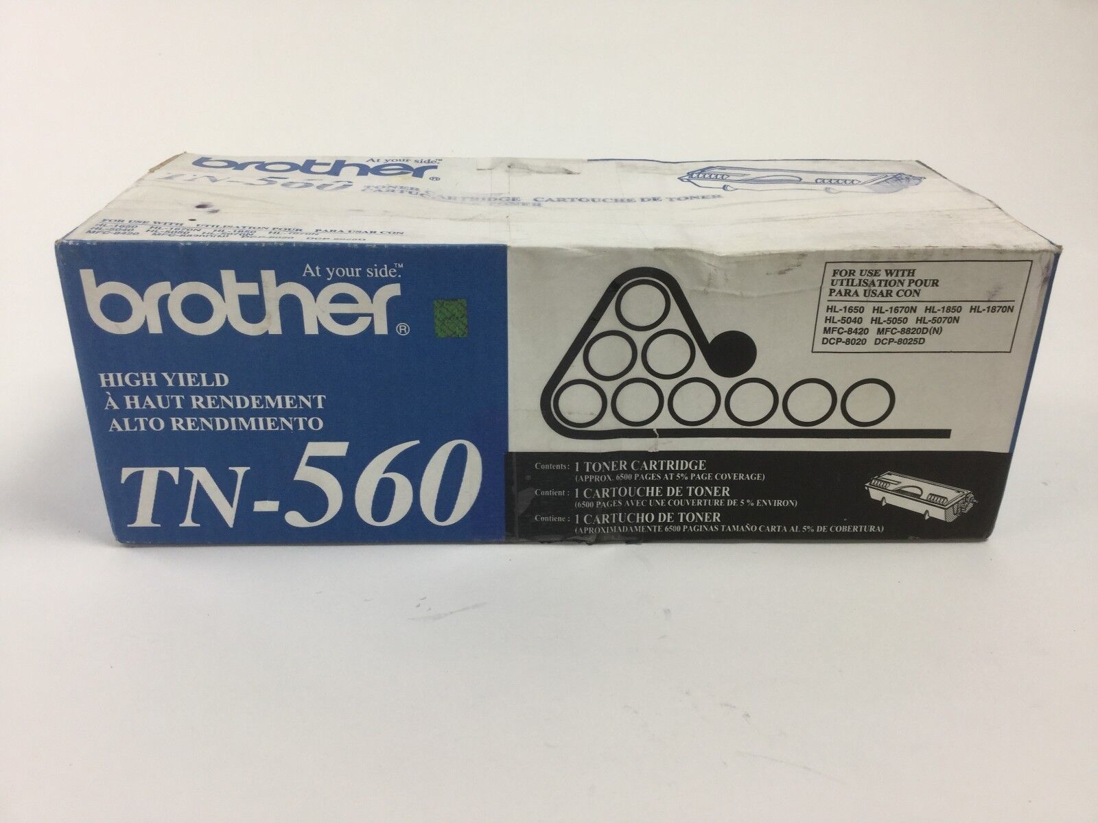 Brother TN-560 Black Toner Cartridge Genuine
