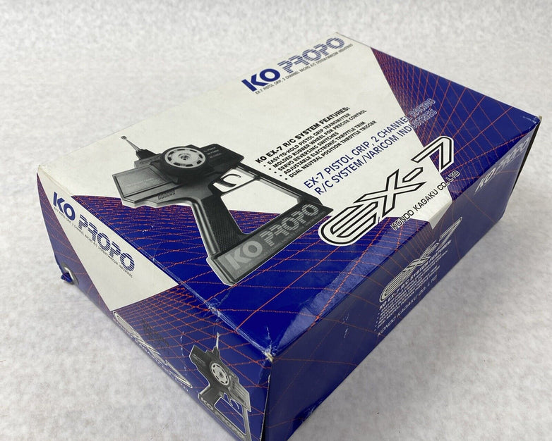 KO PROPO EX-7 Super Steering Transmitter Vintage RC Pistol Remote