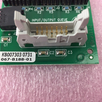 Bayer Input Output Queue Assy - Board 067-B188-01C - 067-0941-01