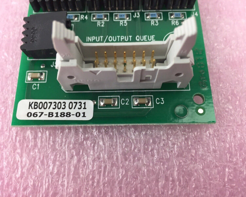 Bayer Input Output Queue Assy - Board 067-B188-01C - 067-0941-01