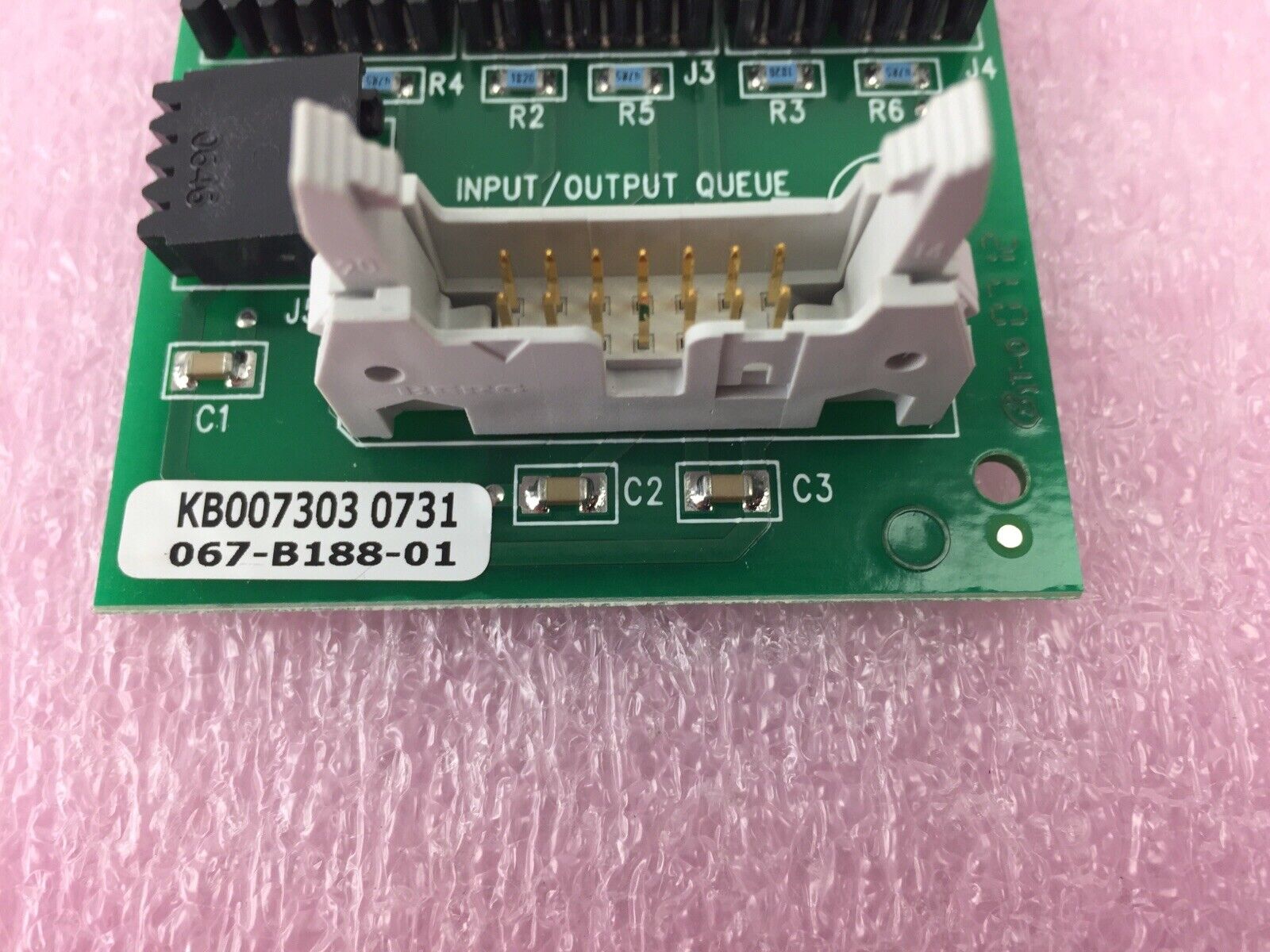 Bayer Input Output Queue Assy - Board 067-B188-01C - 067-0941-01