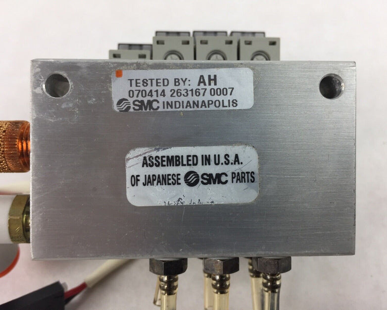 SMC Solenoid Valves. - Siemens 067-1255-01 Rev B