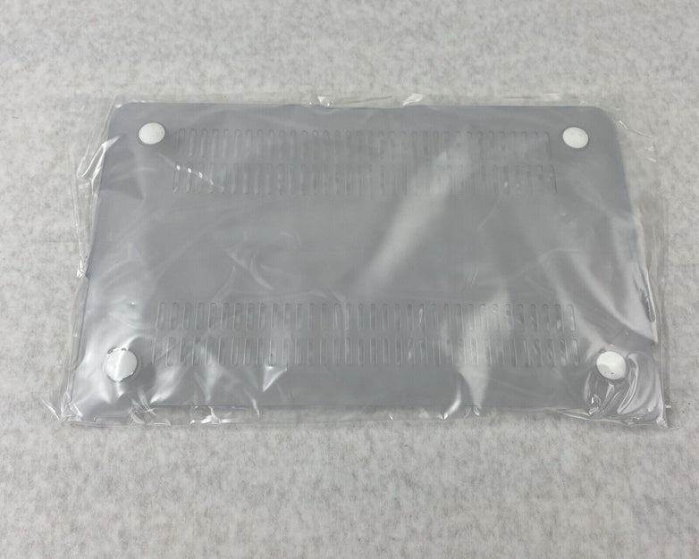 New TopCase Protective Rubberized Hard Matte Clear 11" Macbook Air Bottom Case