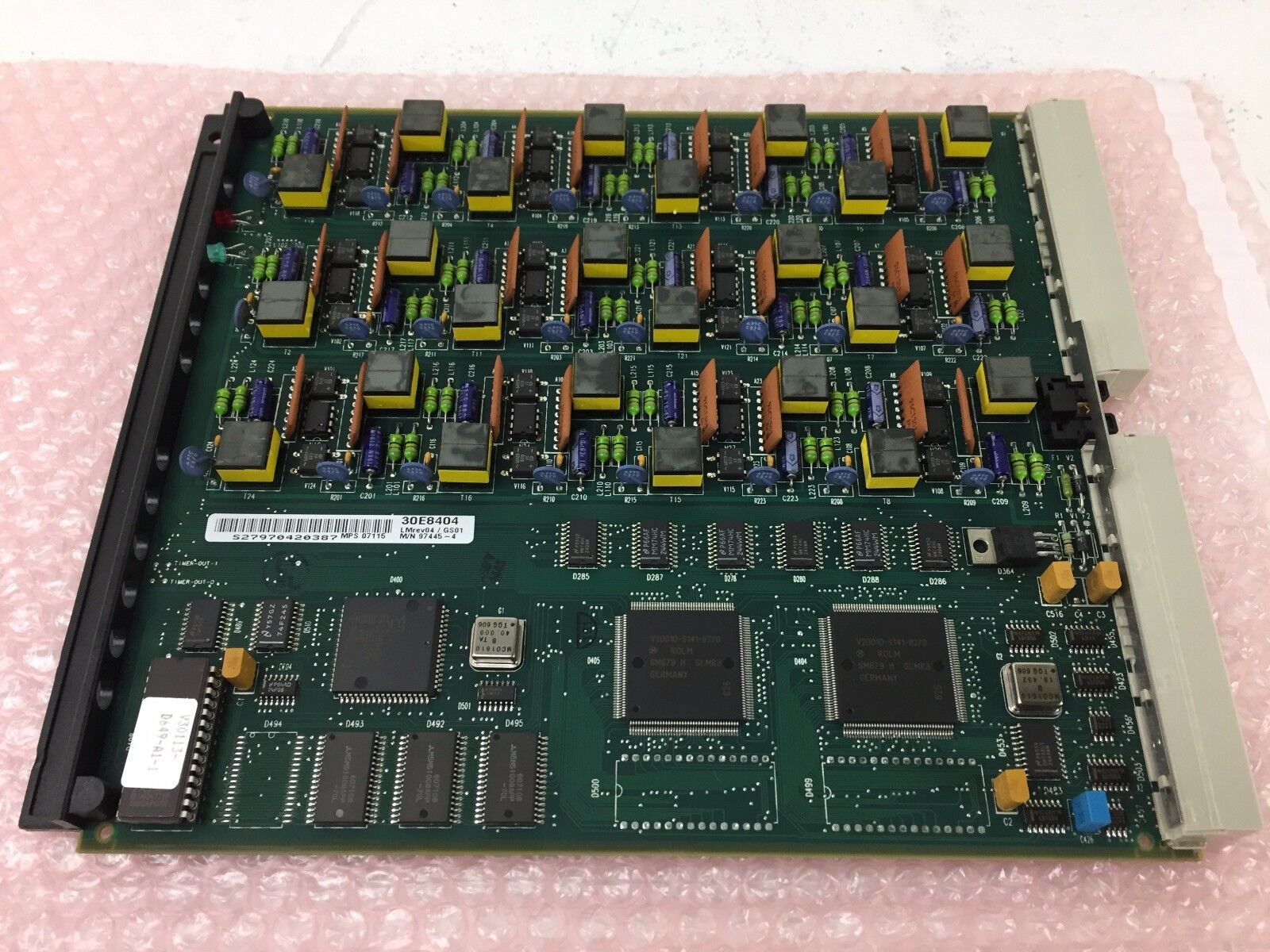Siemens S30810-Q2473-X000-6 SLMR-3 30E8404 Rev 04  PCB Circuit Board Module