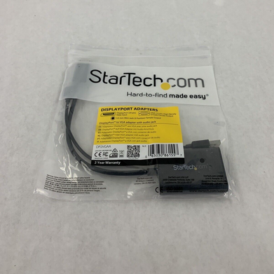 New OEM StarTech DP2VGAA DisplayPort to VGA Adapter with Audio DP Converter