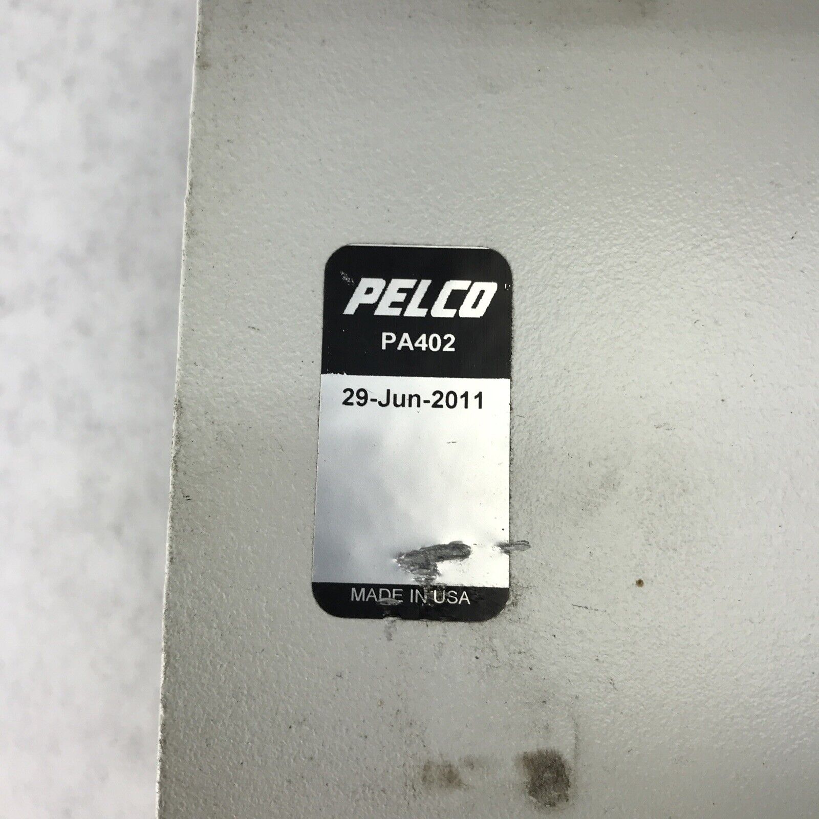 Pelco PA402 Pole Mount Adapter for LWM41 Spectra Wall Mount w/out Wire Bracket