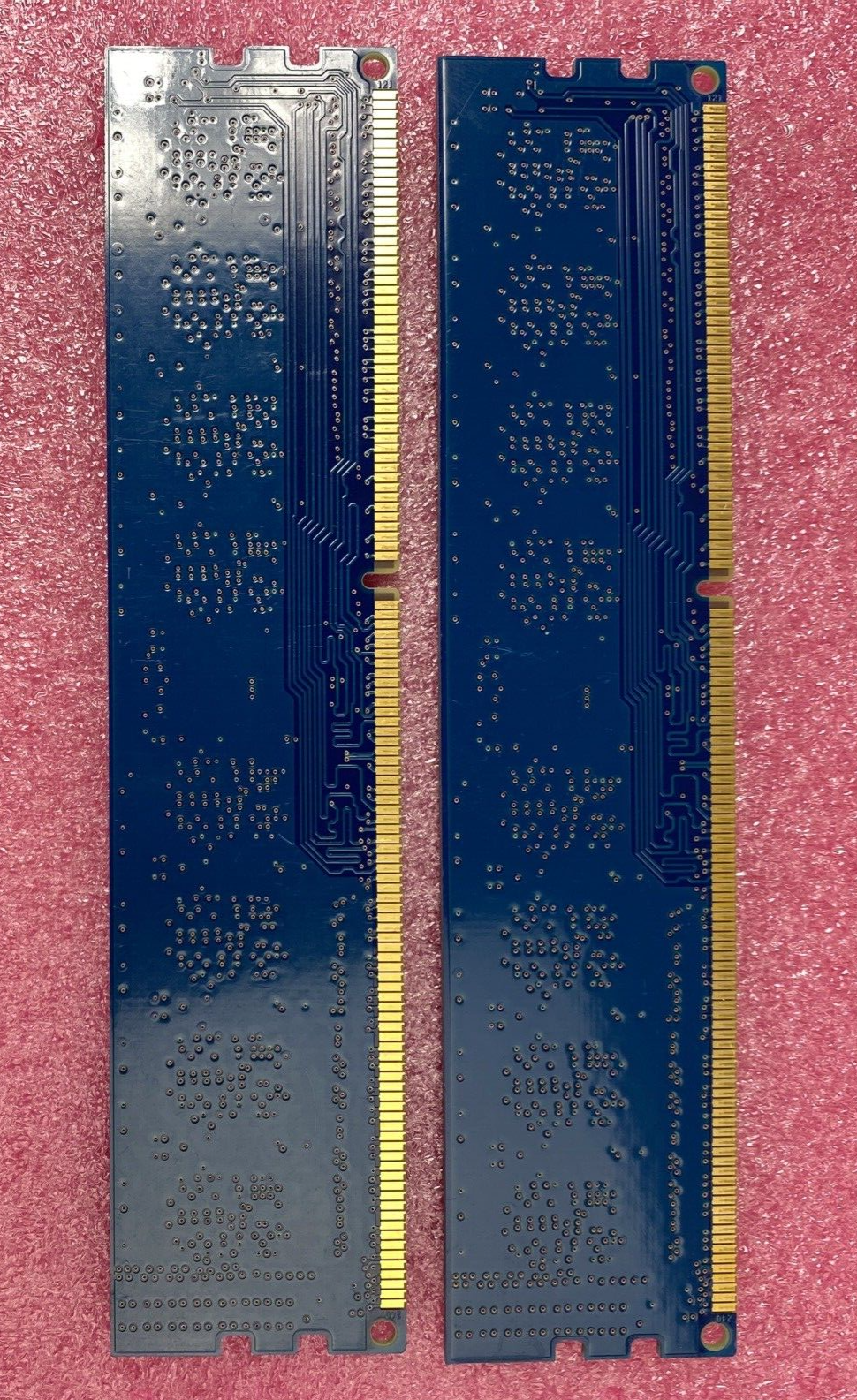 Lot of ( 2 ) 2GB ELPIDA EBJ20UF8BCF0-DJ-F PC3-10600 DDR3-1333 Desktop RAM Blue