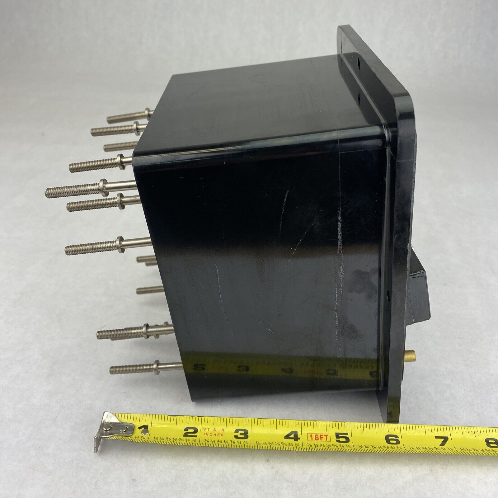 GE 12HFA151A2F Type HFA 5.5x6" 250VDC auxiliary relay MISSING COVER