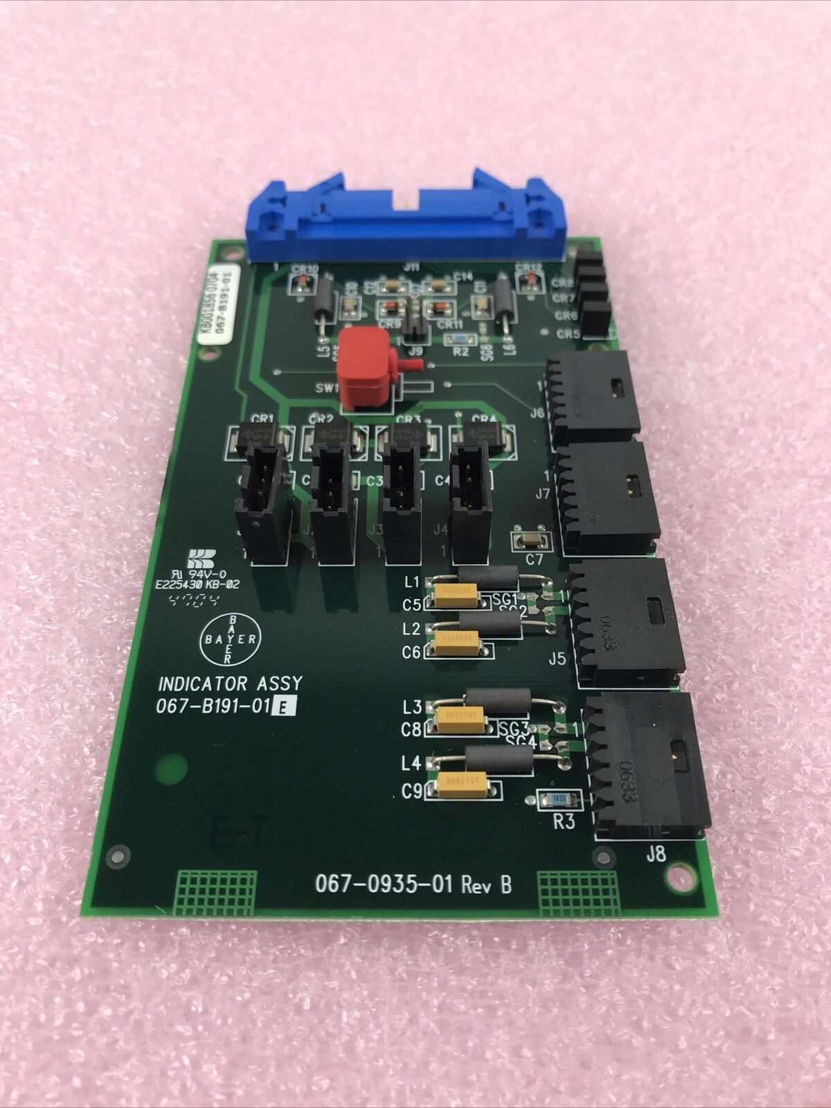 Siemens Bayer 067-B191-01D Indicator ASSY Board 067-0936-01B