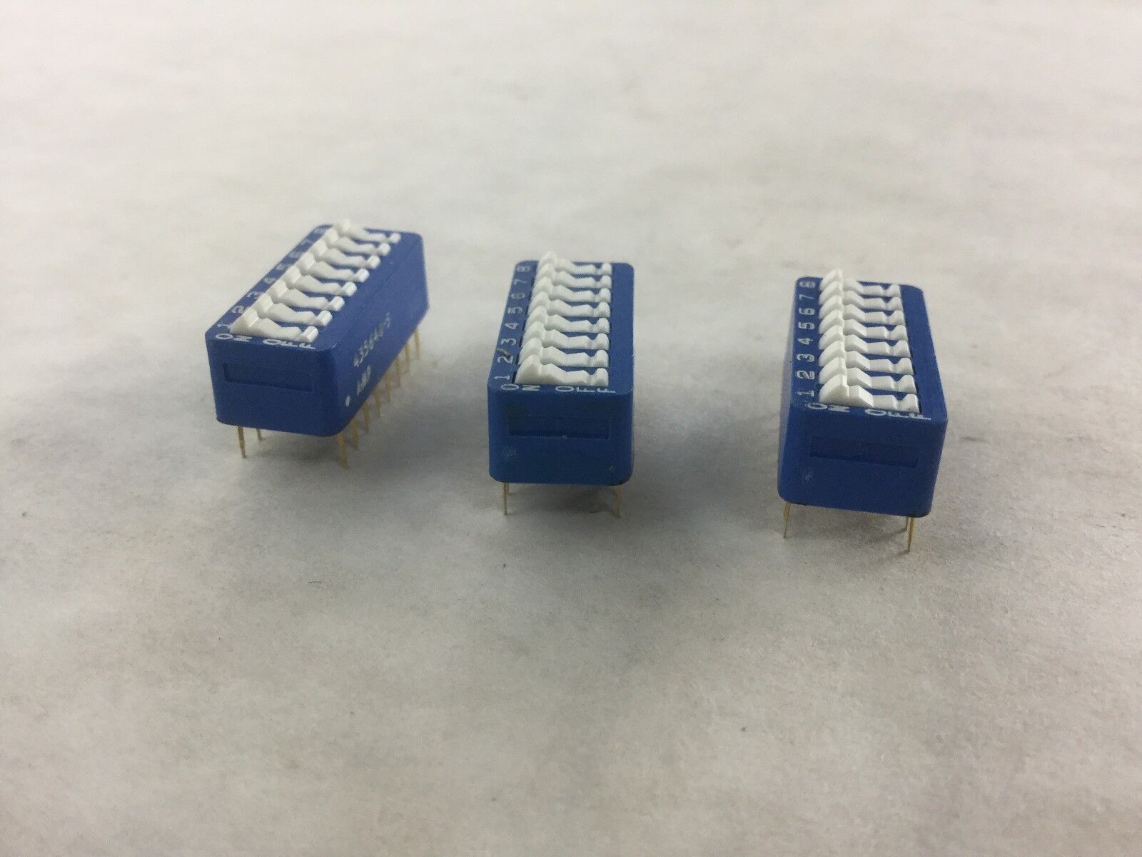 AMP 435640-5 Rocker Switch, Lot of 3, NEW