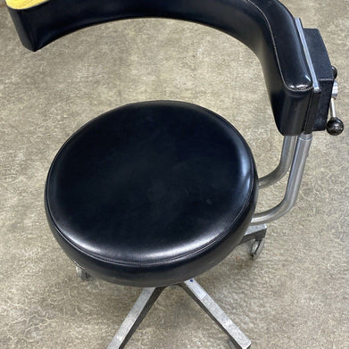 Vintage Dentsply 6465 Adjustable Medical Doctor Dentist Exam Stool Chair USA