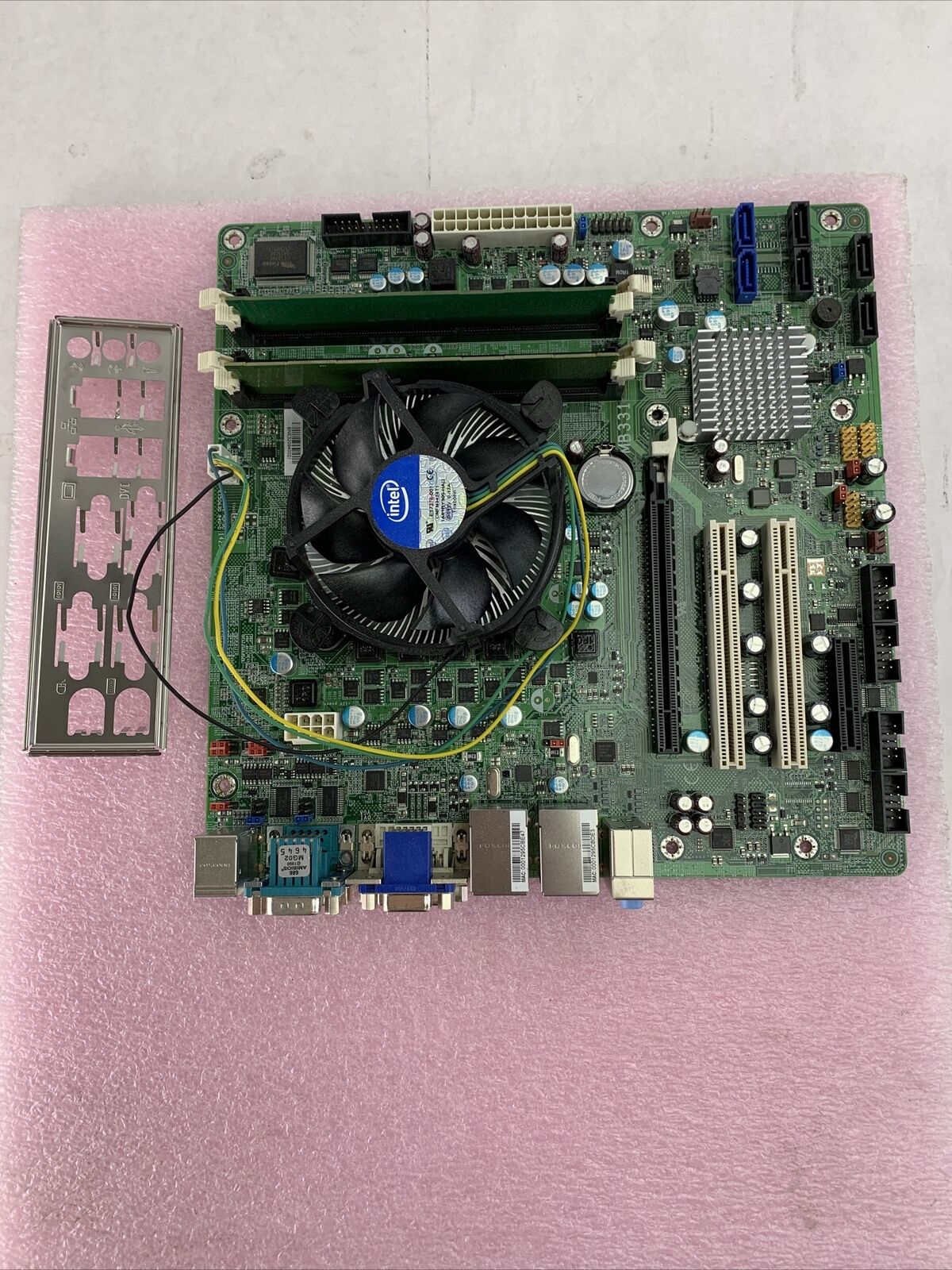 DFI MD331-CRM Motherboard Intel Core i5-3570K 3.4GHz 4GB RAM w/ I/O Shield