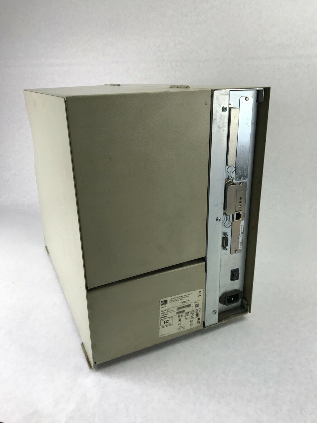 Zebra 105SL Thermal Printer 10500-2001-2030 Serial Network