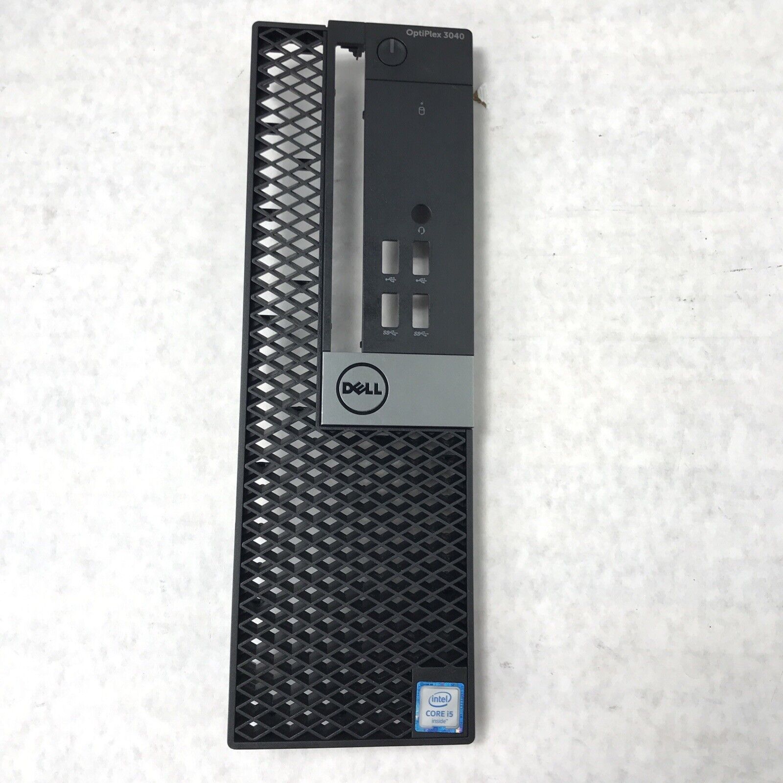 Dell Optiplex 3040 SFF Front Bezel Faceplate Cover 1B515G500-600 w    i5 Sticker