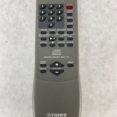 Fisher REM-C10 Remote Control for Fisher TAD-S450 Mini Stereo