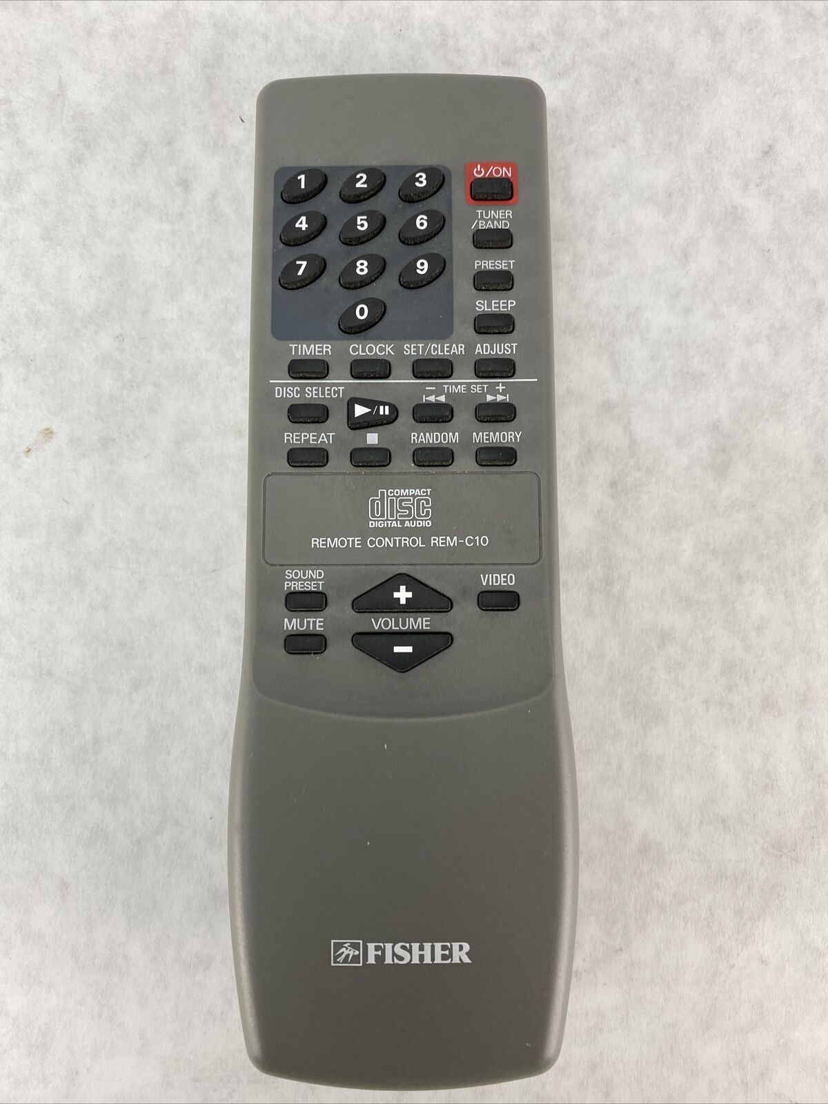 Fisher REM-C10 Remote Control for Fisher TAD-S450 Mini Stereo