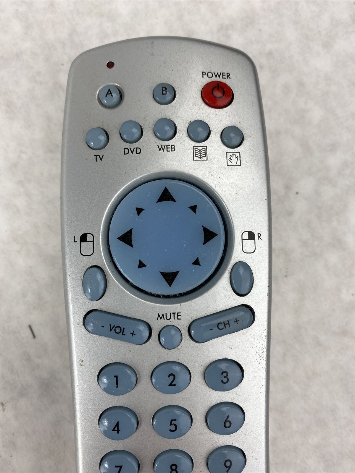 ATI 5000015900A Grey RF Wonder Remote Control TV Video Audio Access TESTED