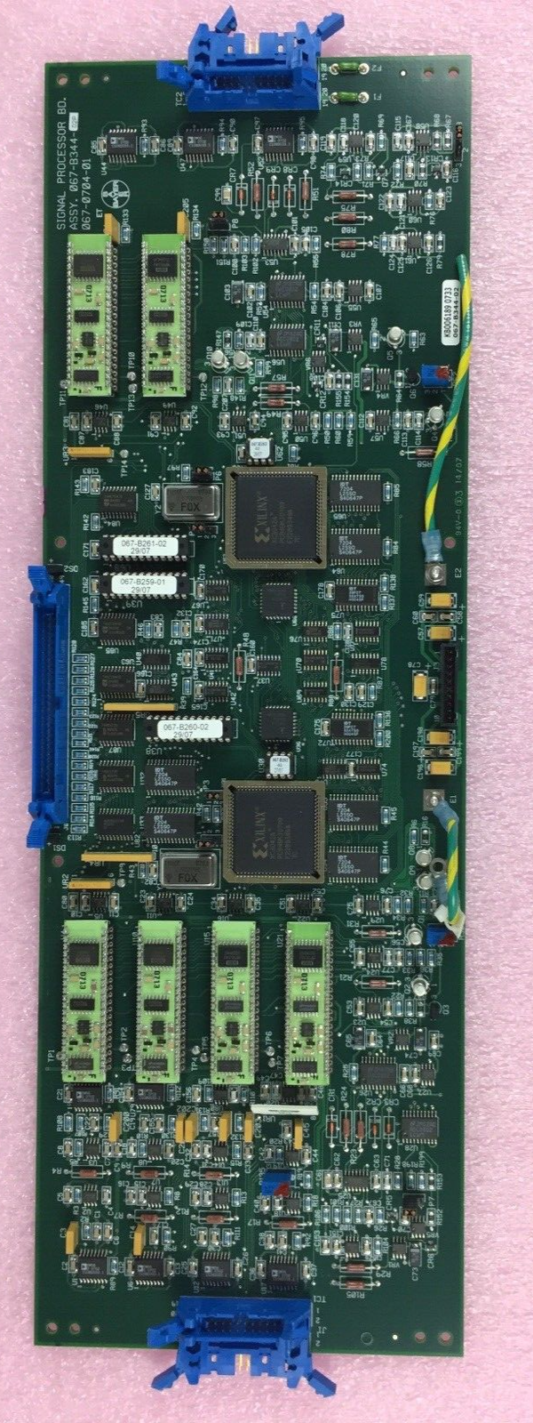 Siemens Bayer 067-B344-02P Signal Processing Board - 067-0704-01