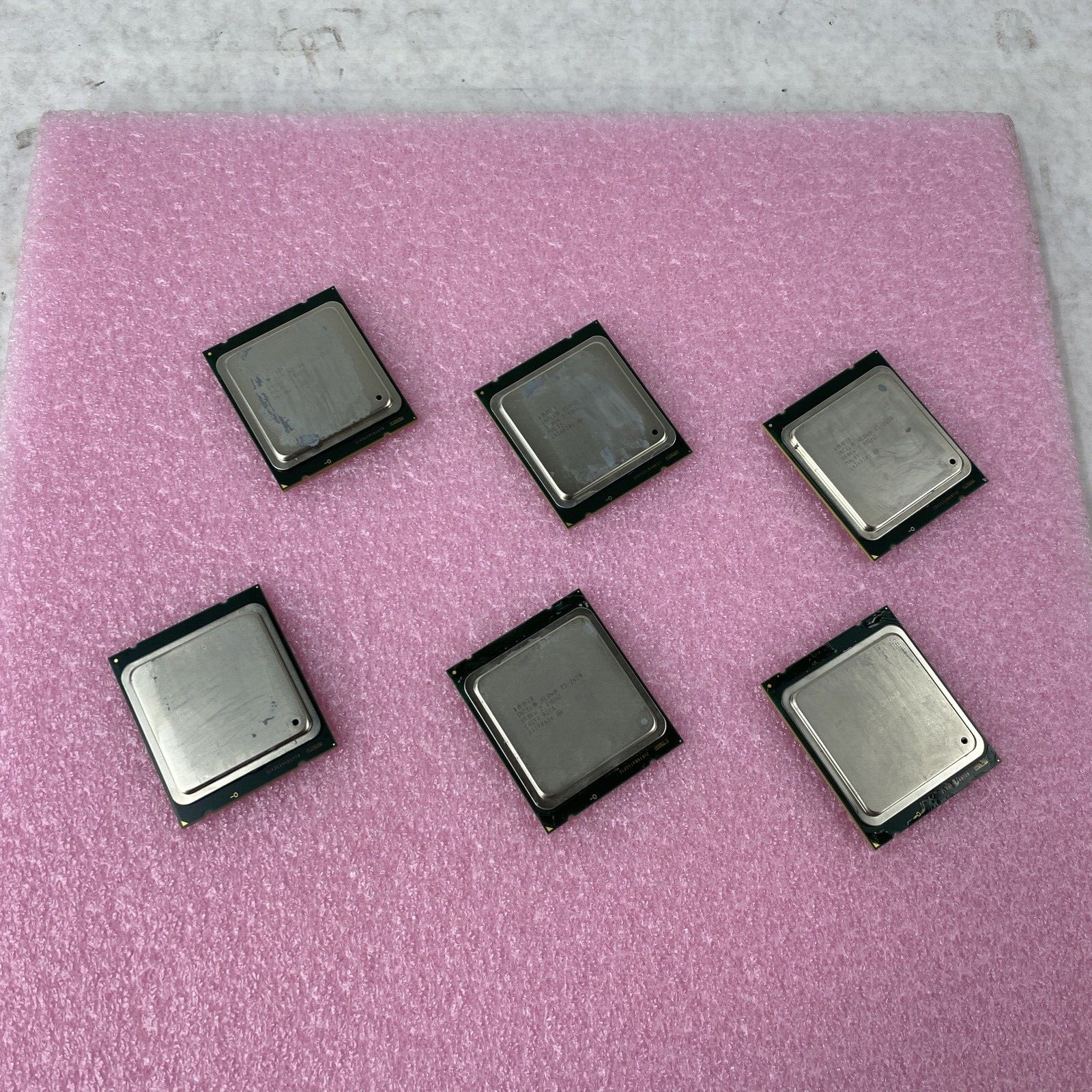 Lot of 6 Intel Xeon E5-2620 LGA2011 2.00GHz SR0KW
