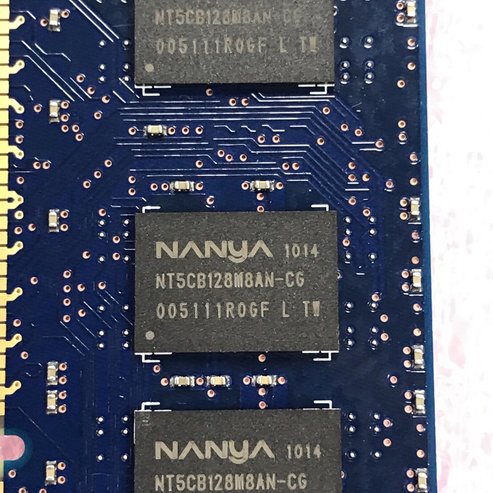 Nanya 4GB Kit 2x2GB 2Rx8 PC3-10600E-9-10 NT2GC72BAPAONF-CG  500209