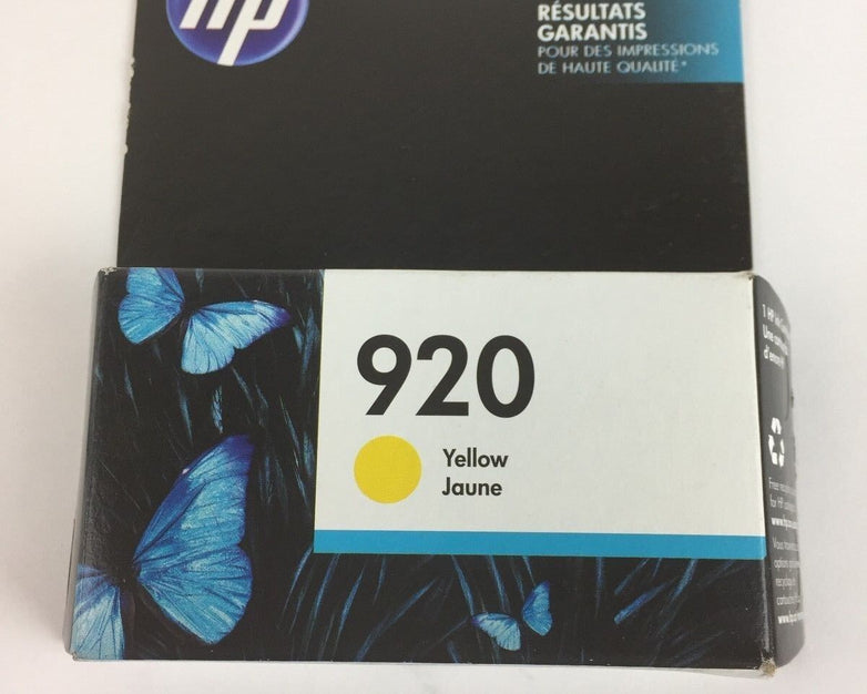 HP Officejet 920 Yellow Ink Cartridge CH636AN