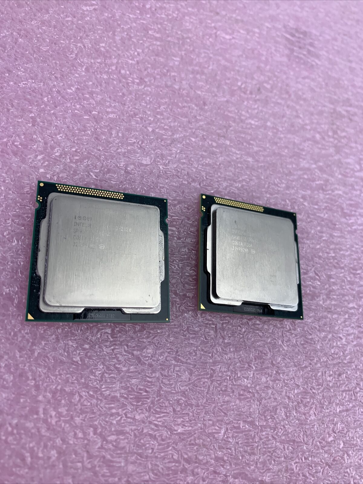 lot of 2 Intel Core i3-2120 3.0GHz Processor