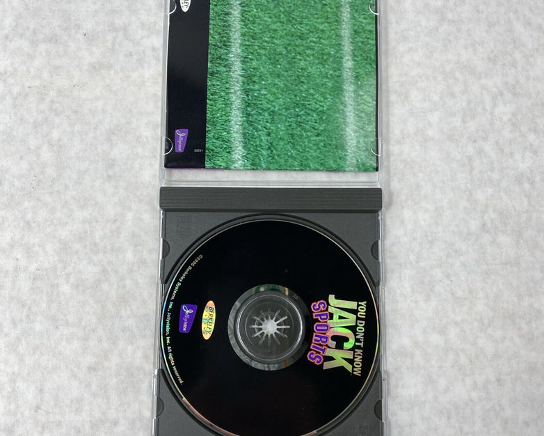You Don't Know Jack Sports 1996 PC by Berkley Systems with User Manual