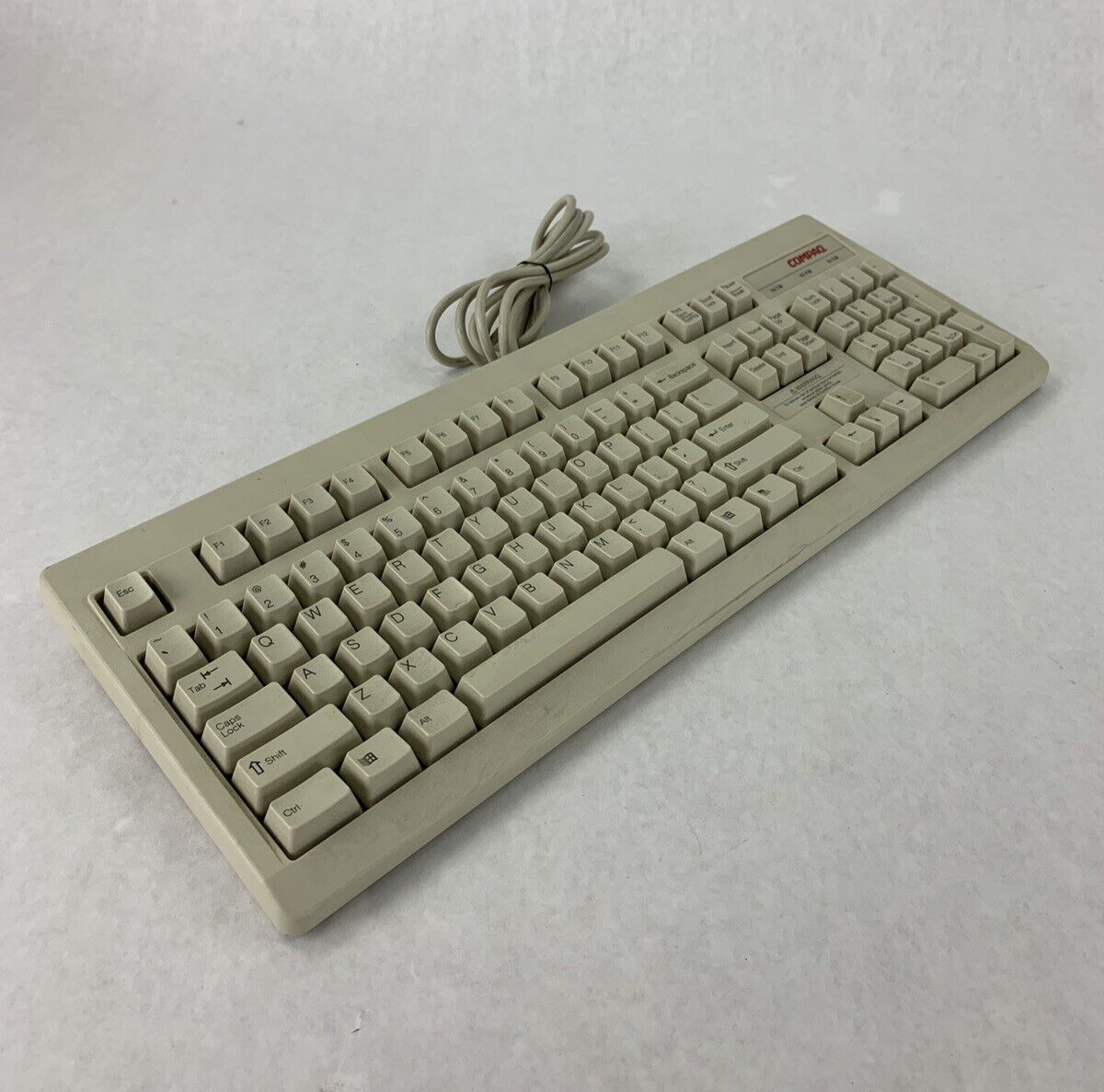 Vintage Compaq 235212-101 RT6656TW Computer Keyboard Tested