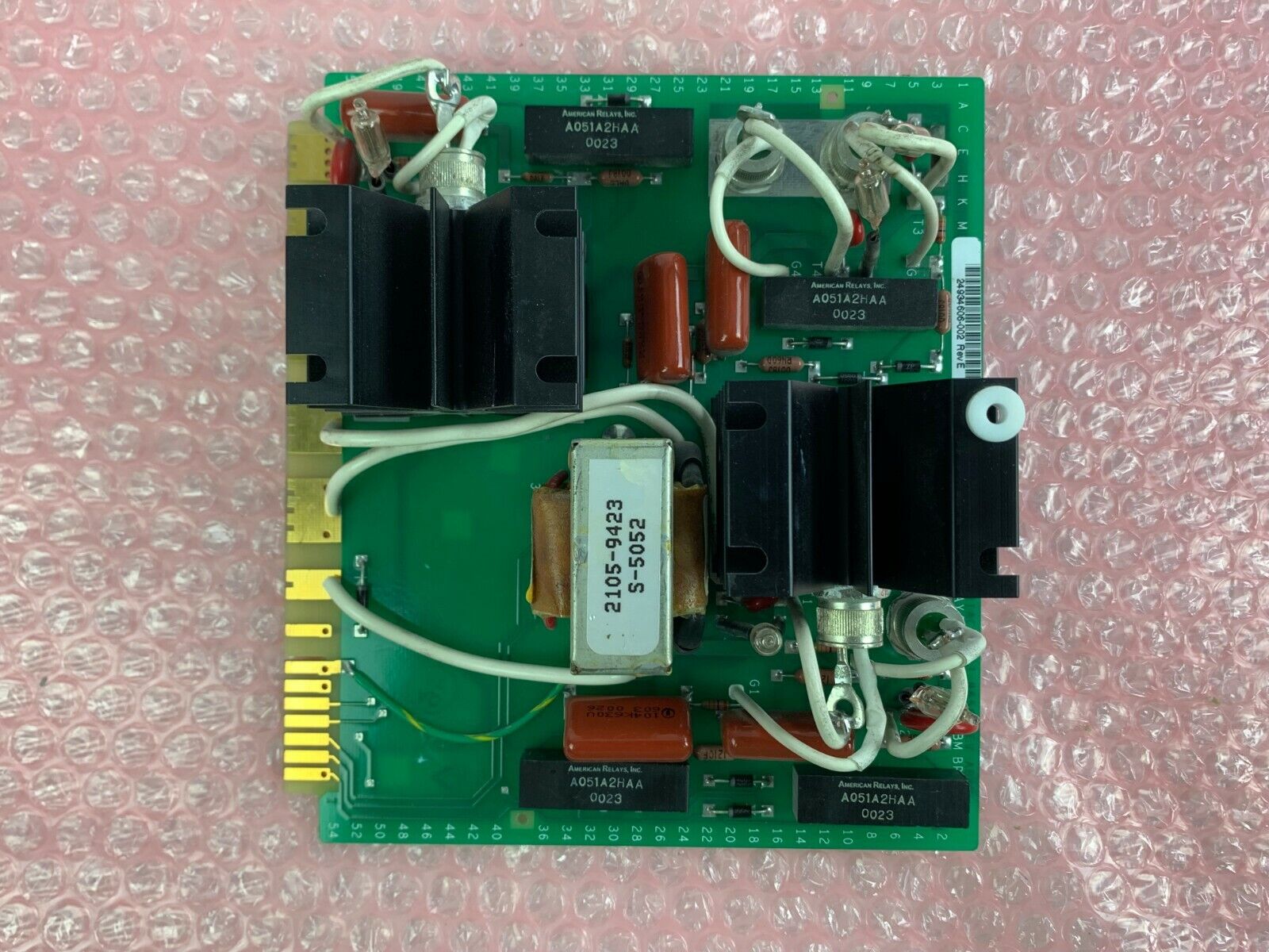 Unisys 24934606-002 REV E H000330490 PWBA Aux Triac PCB Circuit Board